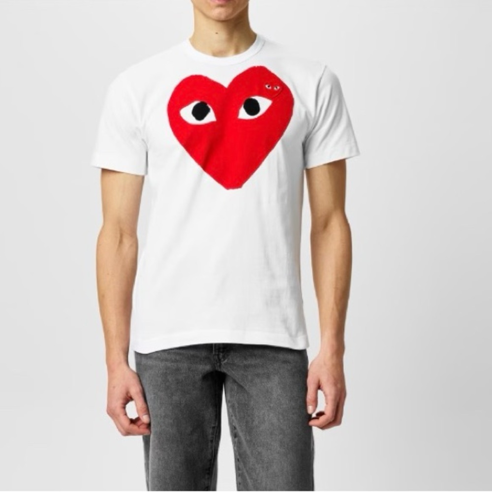 Comme des Garçons PLAY Classic White Tee